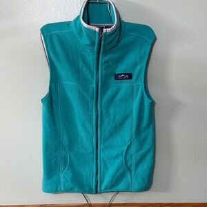 Lauren James Turquoise Fleece Vest